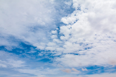 blue sky with cloud background