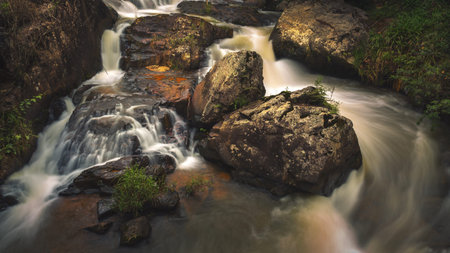Datanla waterfall in DaLat Vietnam