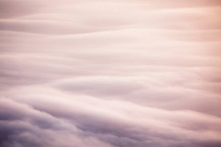 Nature background of mist in sunriseの写真素材