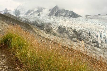 glacier in Rhone-Alpesの写真素材