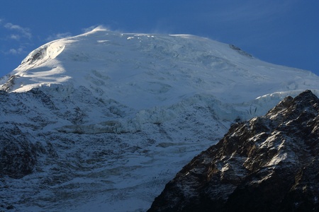 Mont Blanc massifの写真素材