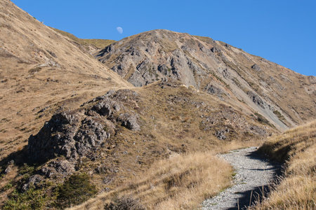 arid slopes on Mt Robert in Nelson Lakes National Park