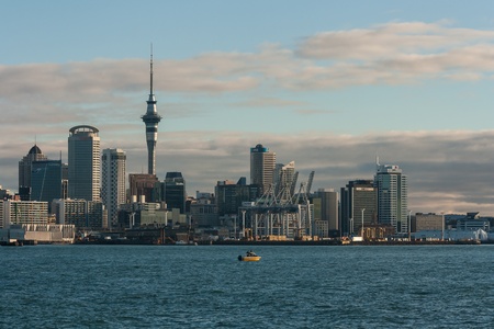 Auckland waterfrontの写真素材