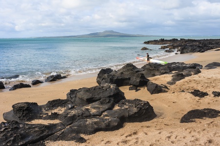 Milford Beachのeditorial素材