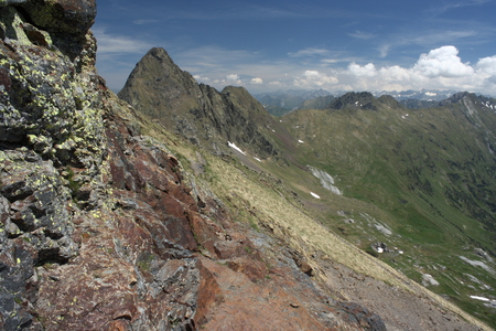 view of pinnacles in Aragon Pyreneesの写真素材