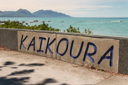 Kaikoura coastの写真素材