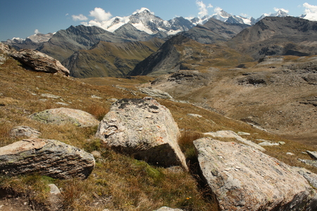 Cabane de Moiry, Switzerlandの写真素材