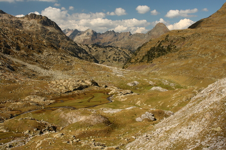 balleta de l'escaleta mountain in Spainの写真素材