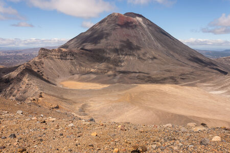 Mount Ngauruhoeの写真素材