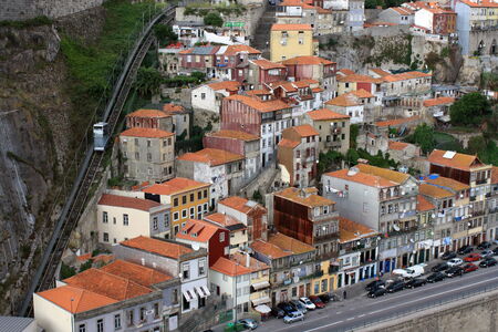 shanty town in Oportoのeditorial素材