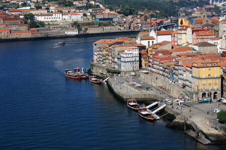 Ribeira waterfront in Oportoのeditorial素材