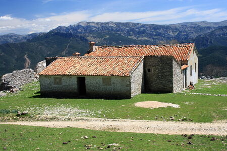 Mountain Hut in Sierra de Cazorla National Parkのeditorial素材