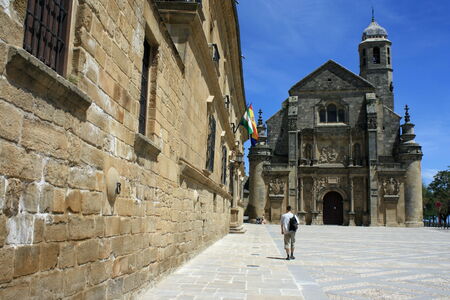 Vazquez de Molina Square in Ubeda - Andalusiaのeditorial素材