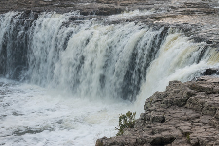 Haruru Falls, Bay of Islands, New Zealandの写真素材
