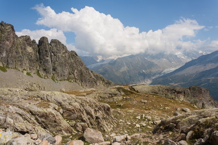 Haute-Savoie Alps, Franceの写真素材