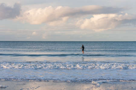 stand up paddlerの写真素材