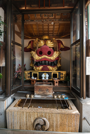 Namiyoke Inari Shrine in Tokyoのeditorial素材