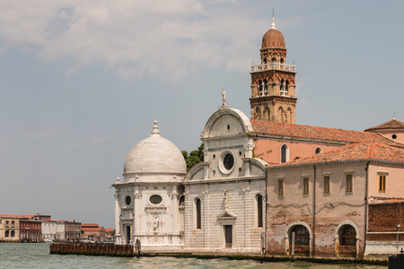 San Michele in Isola church in Veniceの写真素材