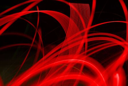 Abstract Red Blurの写真素材