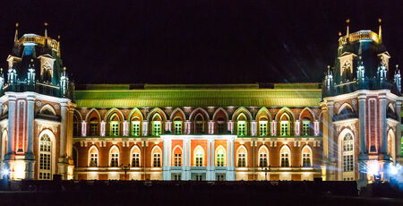 Palace illumination during ight festivallのeditorial素材