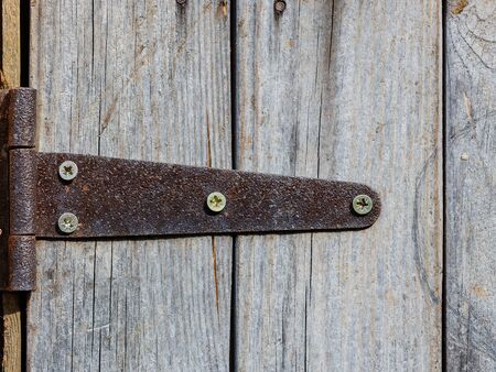 Old Barn Wood Door  Background Textureの写真素材