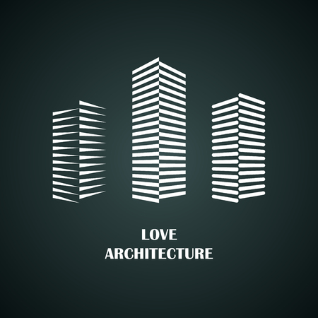 Building icons vector illustrationのイラスト素材