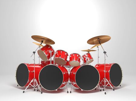 Incredibly cool, brutal and a great drum kitの写真素材