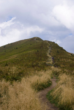 Bieszcady Mountains is one of the wildest regions of Poland (Europe), National Park area and Worldwide Biosphere Reserve regionの写真素材