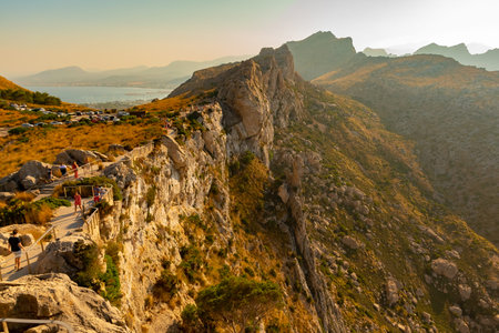 Cap de Formentor in Mallorca at sunset