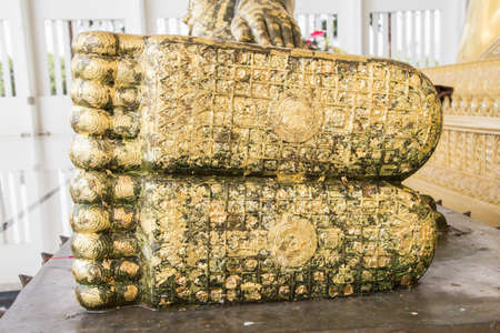 buddha footの写真素材