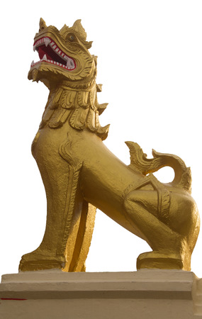 The Lion the animal that represents the authority and power.の写真素材