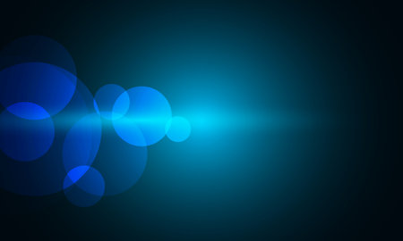 Abstract technology, futuristic, energy technology concept. stripes lines with blue light, speed and motion blur over dark blue background.のイラスト素材