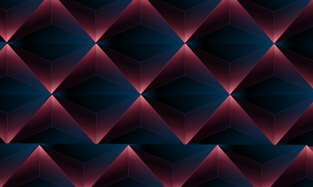 Abstract dark purple polygon triangles shape pattern on background. Illustration Vector design...