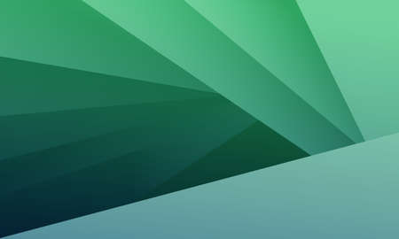 Abstract dark blue and green polygon triangles shape pattern background. Illustration Vector design digital technology concept.のイラスト素材