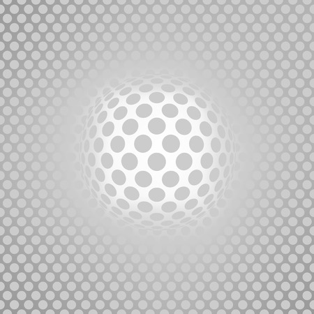 Golf background. Realistic rendition of golf ball texture. Golf texture backgroundのイラスト素材