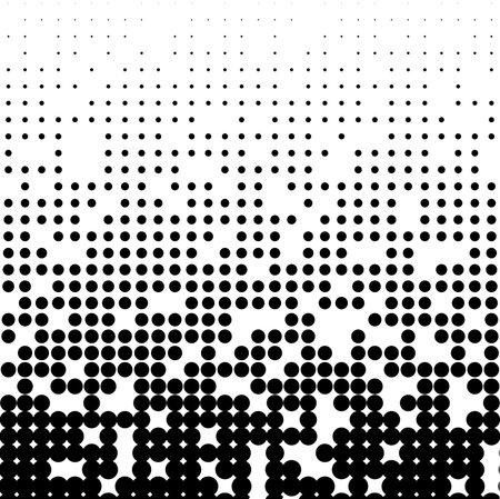 Halftone illustrator. Halftone dots. Halftone effect. Halftone pattern. Vector halftone dots. Dots on  background. Vector Halftone Textureのイラスト素材