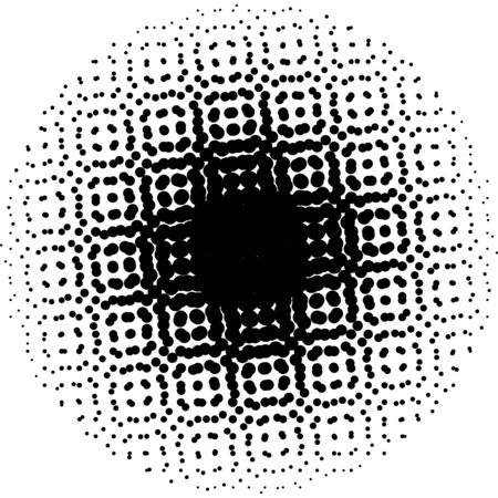 Halftone illustrator. Halftone dots. Halftone effect. Halftone pattern. Vector halftone dots. Dots on  background. Vector Halftone Textureのイラスト素材
