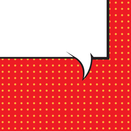 Speech Bubble in Pop-Art Style. lichtenstein pop art. Speech Bubbles in Pop-Art Style. Pop art comics background with space for coments. andy warhol pop artのイラスト素材