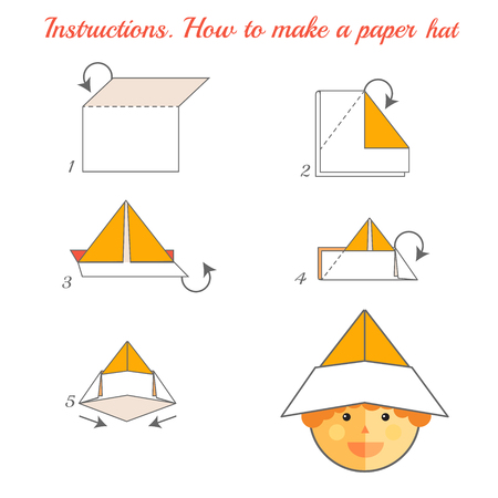 how to make a paper hat