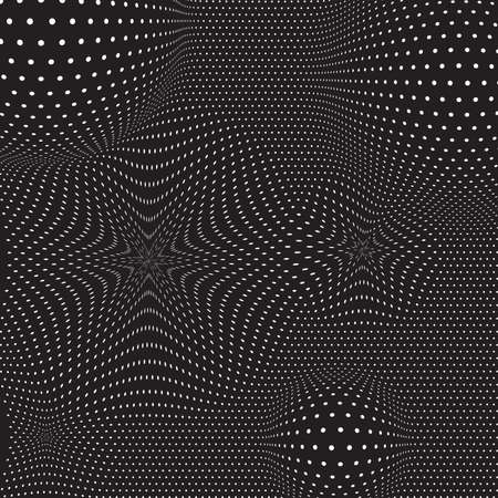 Halftone background. Abstract geometric shape texture. Background make with dots.のイラスト素材