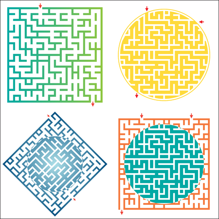 Quiz game for kids.のイラスト素材