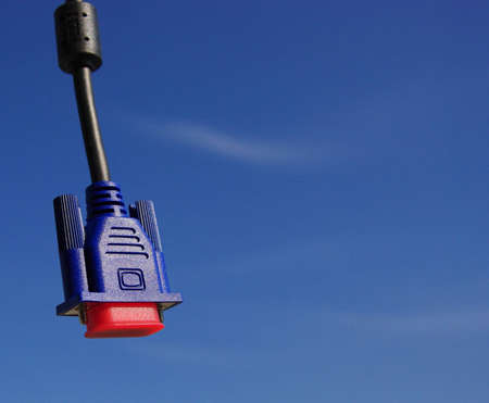 Various objects with the blue sky backgroundの写真素材