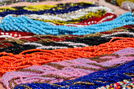 Colored beads