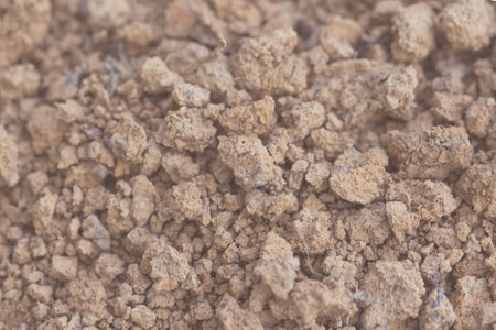 lumps of red clay background