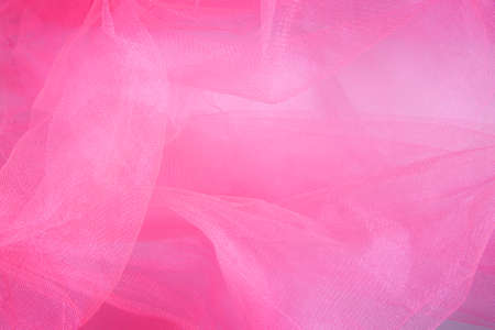 texture fine pink tulle fabric for ballet skirtの写真素材