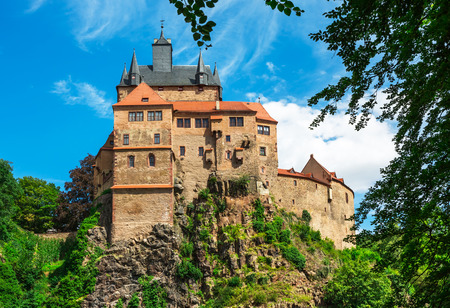 Kriebstein castle, Saxonyのeditorial素材