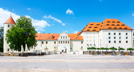 Castle Freudenstein Freiberg, Saxony, Germanyのeditorial素材