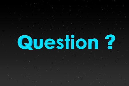 question wordの写真素材