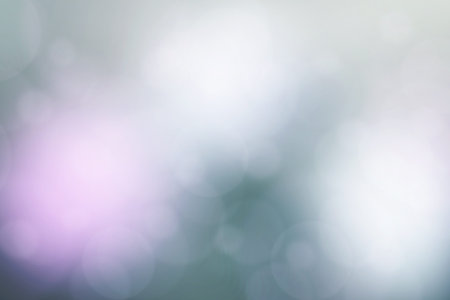 Purple Flower Bokeh Blur Backgroundの写真素材