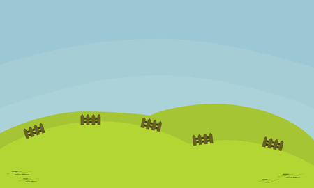 Green farm Presentation Backgroundのイラスト素材